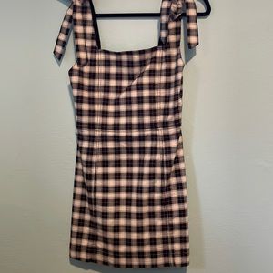 Alice and Olivia Plaid Minidress. Size 8
